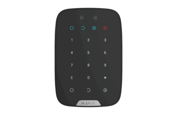 KeyPad Plus WiFi tipkovnica - Črna