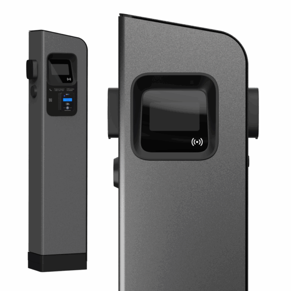 INCH Duo with LCD, 2x22 kW, socket, RCD, LTE