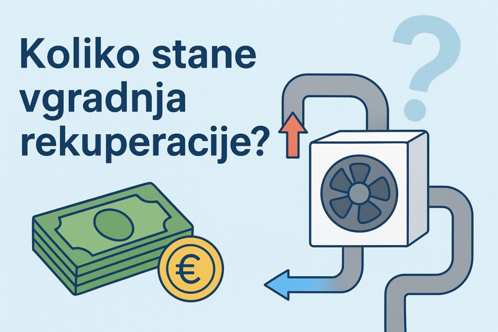 Koliko stane vgradnja rekuperacije.