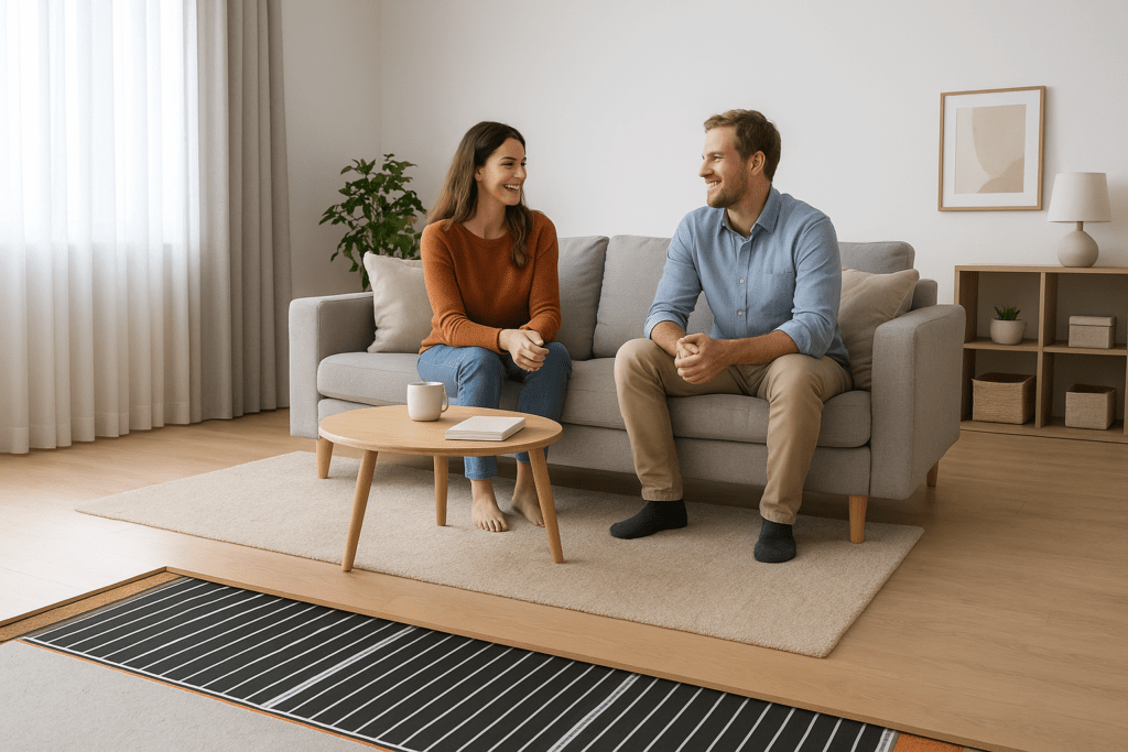 Suhomontažno talno gretje.